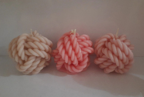 شمع طنابی با رنگهای فوقالعاده